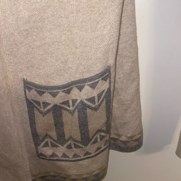 Ruby Moon Aztec Patterned Cardigan - Picture 4 of 7